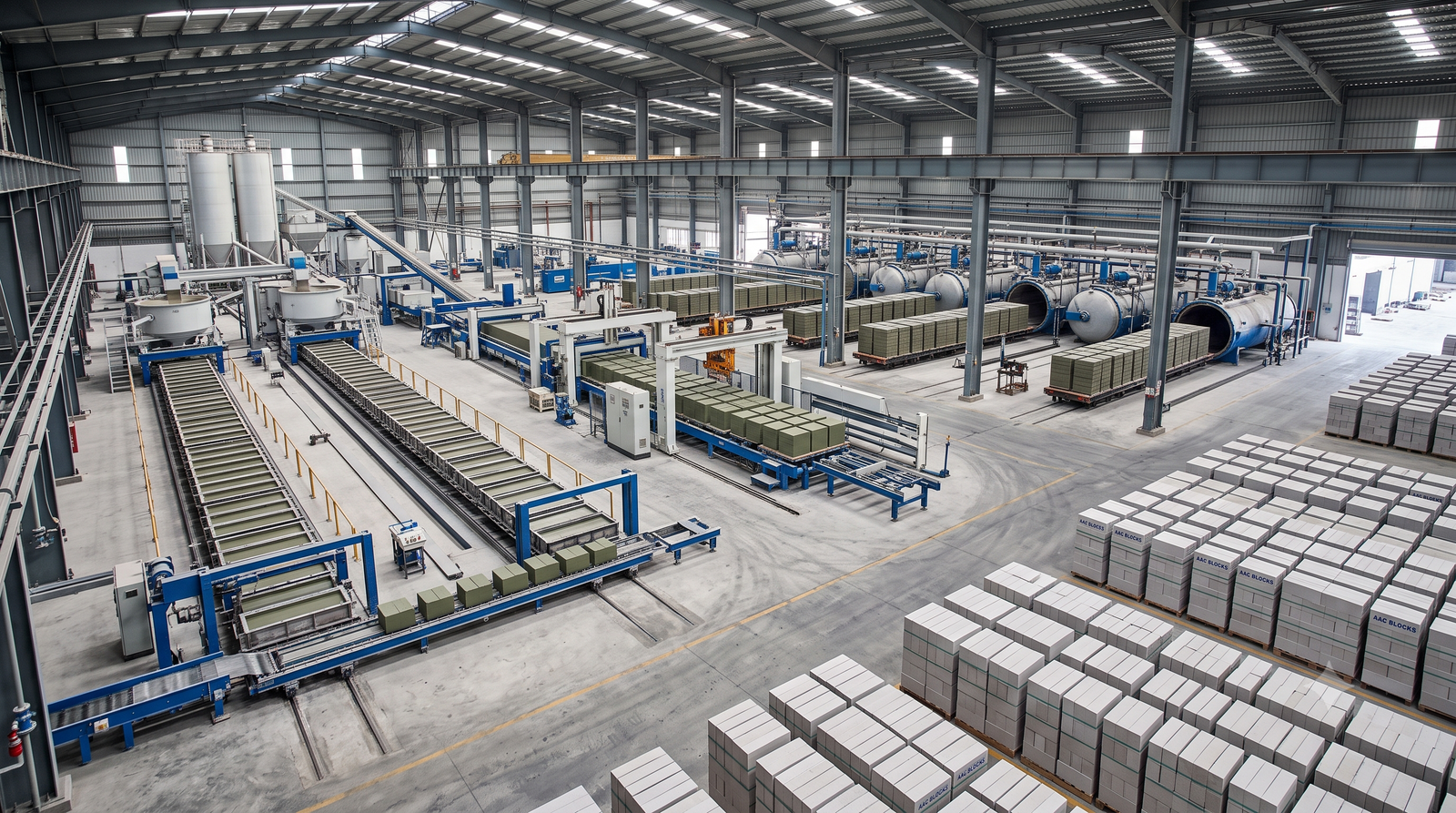 OMM SSI AAC Block Plant