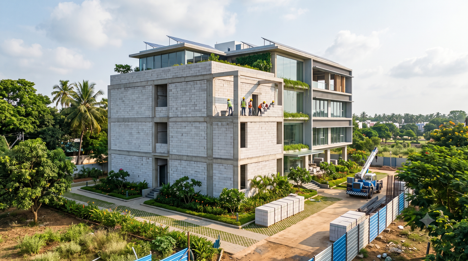 AAC Applications Commercial Green Building